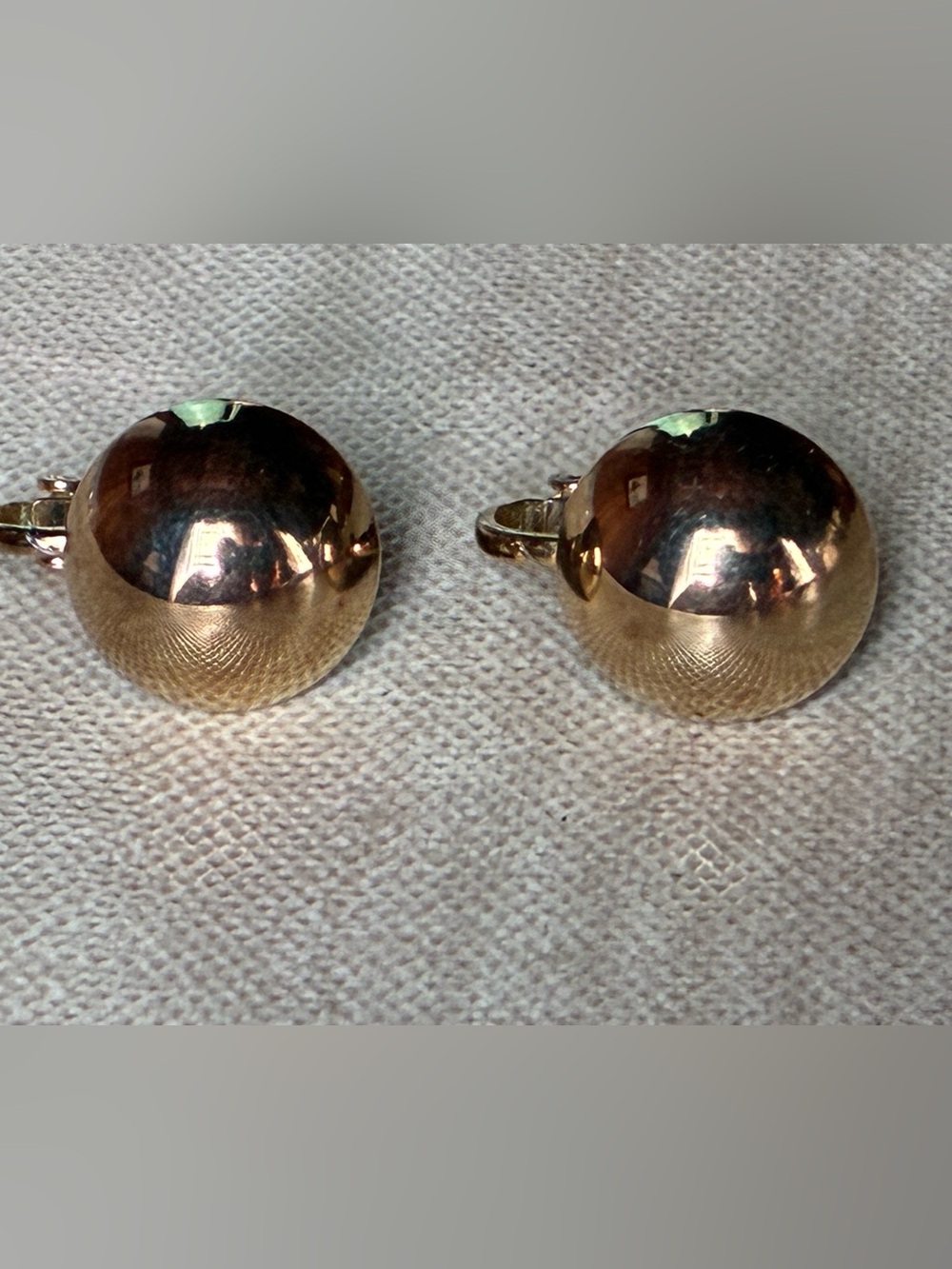 Classic Gold-Tone Clip-On Earrings - Women's Jewelry
